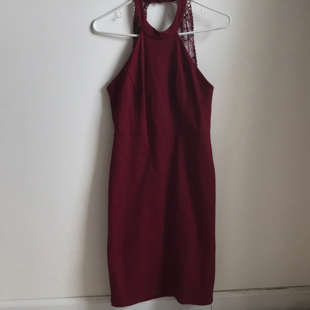 Lulus Burgundy Dress